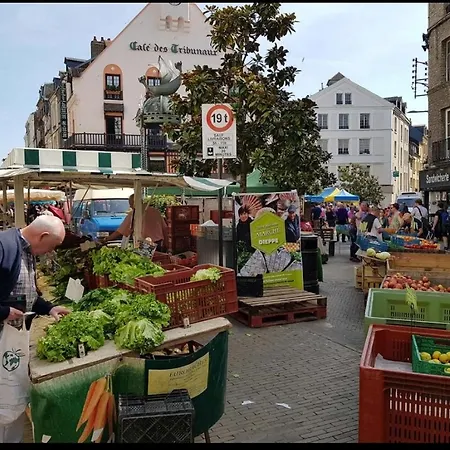 Chez Vincent, Double, Environ 10m2, Avec Accès Privé, Salle De Bain équipée, Très Bon Emplacement Dans Dieppe, Au Calme, Avec Parking Gratuit Et Clôturé, Terrasse Et Grand Jardin, Animaux Admis, Attention Pas De Cuisine
