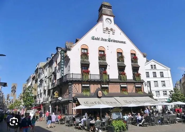 Chez Vincent, 2 Doubles, Avec 1 Salle De Bain Equipees, Avec Acces Prive, Tres Bon Emplacement Dans Dieppe, Au Calme, Avec Parking Gratuit Et Cloture, Terrasse Et Grand Jardin, Simple Et Convivial, Animaux Admis *